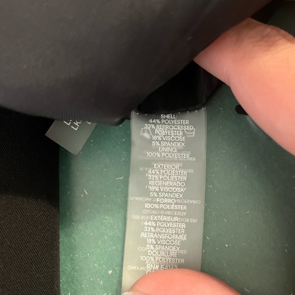 KARL LAGERFELD PARIS Hotfix Embellished Blazer black size 6 - Picture 10 of 13